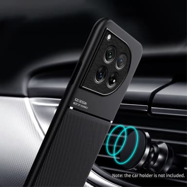 SKALO OnePlus 12 5G Hybrid TPU Skal - Svart