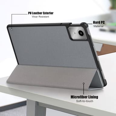 SKALO Lenovo Tab M11 Trifold Fodral - Grå