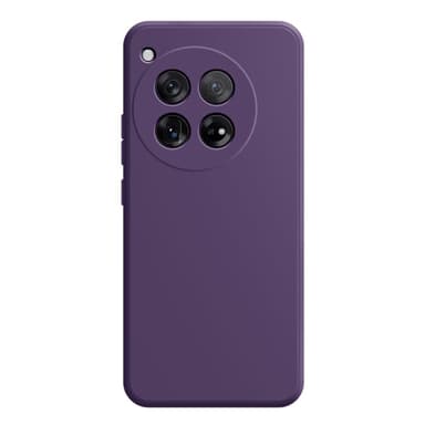SKALO OnePlus 12 5G Ultratunn TPU-Skal - Mörklila