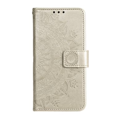 SKALO Xiaomi Redmi Note 13 4G Mandala Plånboksfodral - Guld