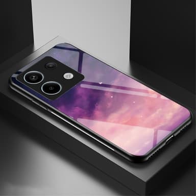SKALO Xiaomi Redmi Note 13 Pro 5G Sky Härdat Glas TPU-skal - Motiv 3