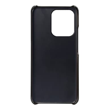 SKALO Xiaomi Redmi Note 13 4G PU-Läder Korthållare Skal - Svart