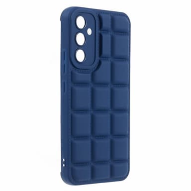 SKALO Samsung A15 5G Puffer Bumper TPU-Skal - Mörkblå