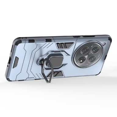 SKALO OnePlus 12 5G Armor Hybrid Metallring skal - Blå
