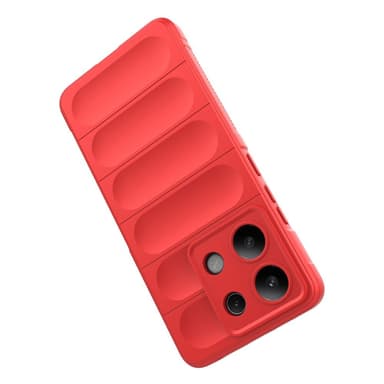 SKALO Xiaomi Redmi Note 13 4G Rugged Bumpers TPU-Skal - Röd