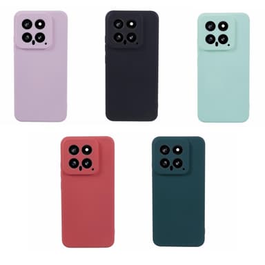 SKALO Xiaomi 14 5G Ultratunn TPU-Skal - Svart