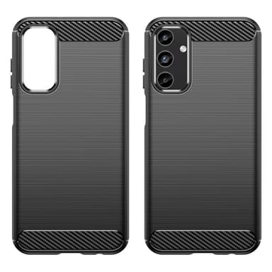 SKALO Samsung A15 5G Armor Carbon Stöttåligt TPU-skal - Svart