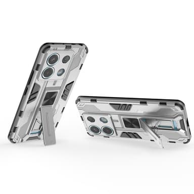 SKALO Xiaomi Redmi Note 13 Pro 5G Armor Hybrid BIBERCAS Skal - Silver