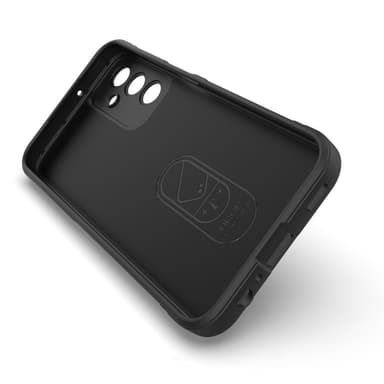 SKALO Samsung A15 4G Rugged Bumpers TPU-Skal - Svart