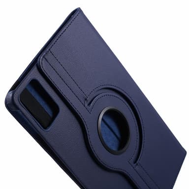 SKALO Lenovo Tab M11 360 Litchi Fodral - Mörkblå
