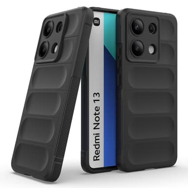 SKALO Xiaomi Redmi Note 13 4G Rugged Bumpers TPU-Skal - Svart