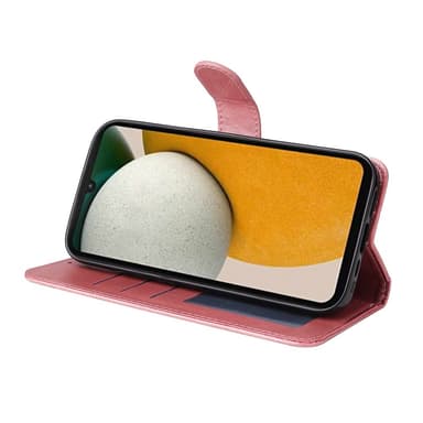 SKALO Samsung A15 5G PU-Läder Plånboksfodral - Rosa