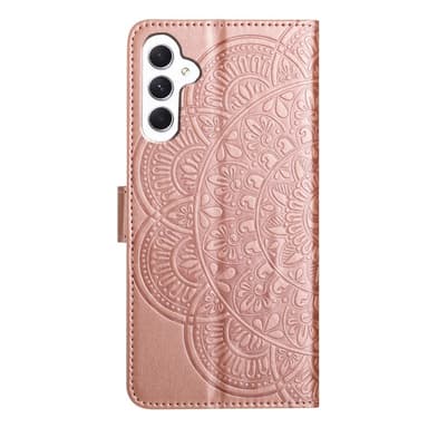 SKALO Samsung A15 5G Mandala Plånboksfodral - Roséguld