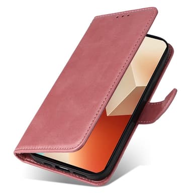 SKALO Xiaomi Redmi Note 13 5G PU-Läder Plånboksfodral - Rosa