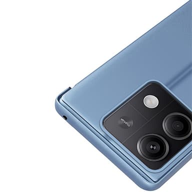SKALO Xiaomi Redmi Note 13 Pro 5G Clear View Spegel fodral - Lila