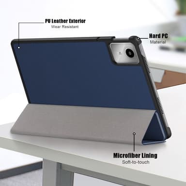 SKALO Lenovo Tab M11 Trifold Fodral - Mörkblå