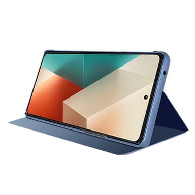 SKALO Xiaomi Redmi Note 13 Pro 5G Clear View Spegel fodral - Lila