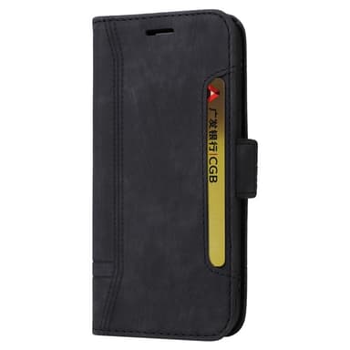 SKALO Xiaomi Redmi Note 13 5G BETOPNICE 001 Plånboksfodral i PU-Läder - Svart