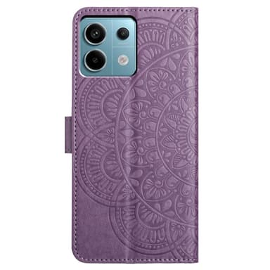 SKALO Xiaomi Redmi Note 13 Pro 5G Mandala Plånboksfodral - Lila