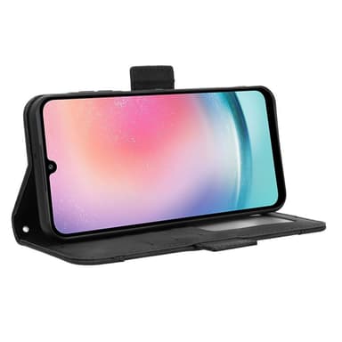 SKALO Samsung A25 5G 6-FACK Plånboksfodral - Svart