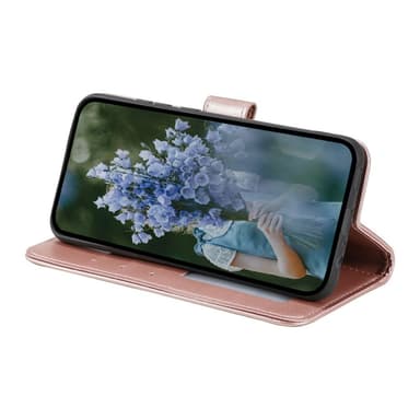 SKALO Xiaomi Redmi Note 13 4G Mandala Plånboksfodral - Roséguld