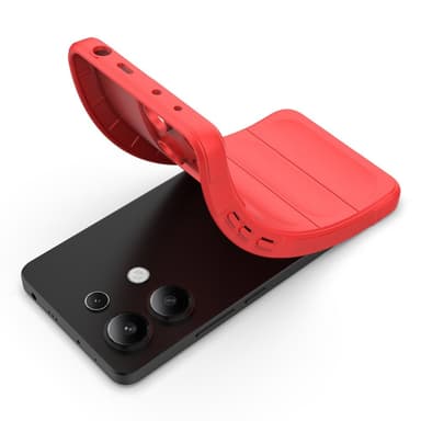SKALO Xiaomi Redmi Note 13 4G Rugged Bumpers TPU-Skal - Röd
