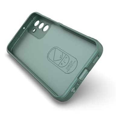 SKALO Samsung A15 4G Rugged Bumpers TPU-Skal - Grön