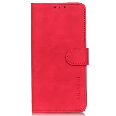 SKALO OnePlus 12 5G KHAZNEH Plånboksfodral i PU-Läder - Röd