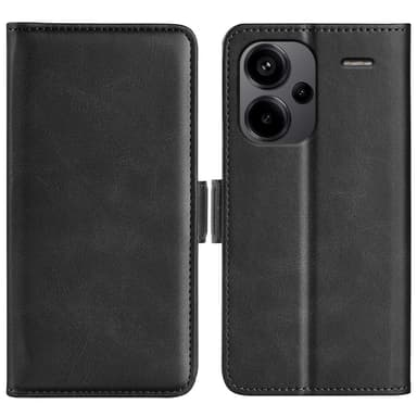 SKALO Xiaomi Redmi Note 13 Pro+ Premium Plånboksfodral - Svart
