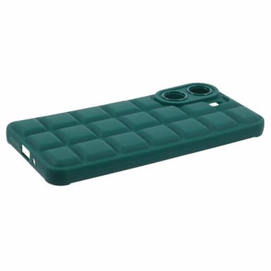 SKALO Xiaomi Redmi 13C 4G Puffer Bumper TPU-Skal - Grön