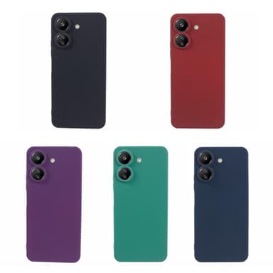 SKALO Xiaomi Redmi 13C 4G Ultratunn TPU-Skal - Röd