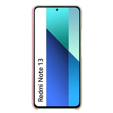 SKALO Xiaomi Redmi Note 13 4G PU-Läder Korthållare Skal - Roséguld