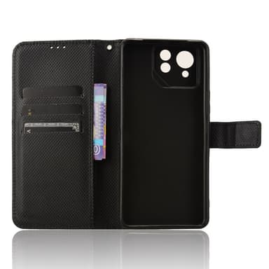 SKALO Asus ROG Phone 8 Pro 5G Premium Mini Romb Plånboksfodral - Svart
