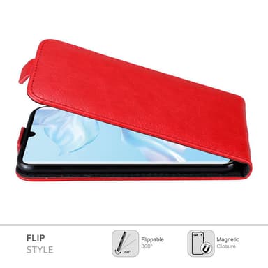 Huawei P30 PRO Flipfodral Skal (Röd)