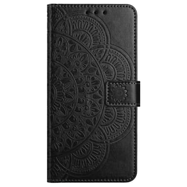 SKALO Xiaomi Redmi Note 13 5G Mandala Plånboksfodral - Svart