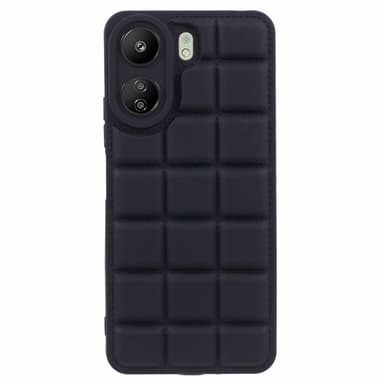 SKALO Xiaomi Redmi 13C 4G Puffer Bumper TPU-Skal - Svart