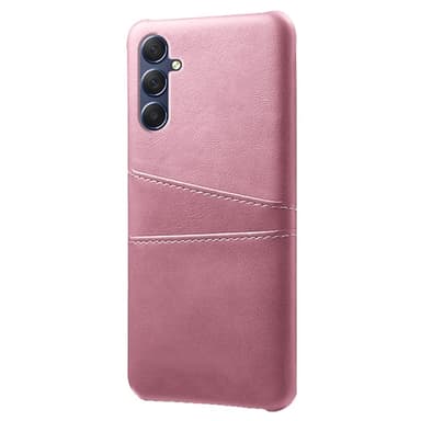 SKALO Samsung A15 5G PU Läder Skal med Korthållare/Plånbok - Roséguld