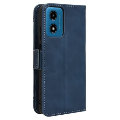 SKALO Motorola Moto G04 6-FACK Plånboksfodral - Blå