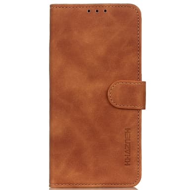 SKALO OnePlus 12 5G KHAZNEH Plånboksfodral i PU-Läder - Brun