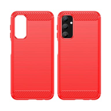 SKALO Samsung A25 5G Armor Carbon Stöttåligt TPU-skal - Röd