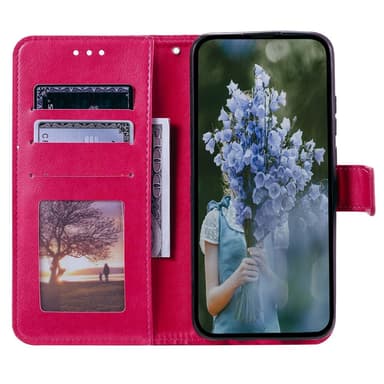 SKALO Xiaomi Redmi 13C 4G Mandala Plånboksfodral - Cerise