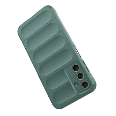 SKALO Samsung A15 4G Rugged Bumpers TPU-Skal - Grön