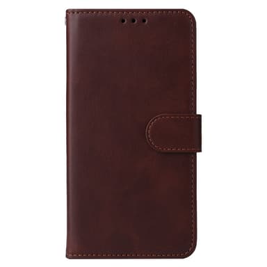 SKALO Samsung A15 5G PU-Läder Plånboksfodral - Brun