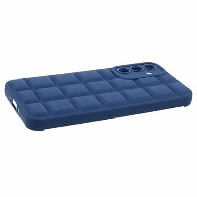 SKALO Samsung A15 5G Puffer Bumper TPU-Skal - Mörkblå
