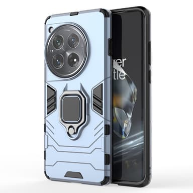 SKALO OnePlus 12 5G Armor Hybrid Metallring skal - Blå