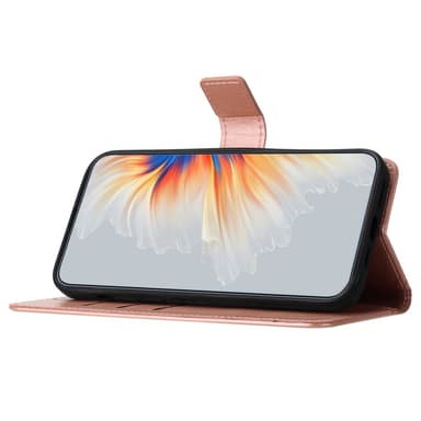 SKALO Xiaomi Redmi Note 13 Pro+ Mandala Plånboksfodral - Roséguld