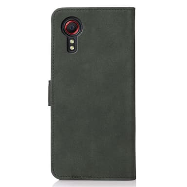 SKALO Samsung Xcover 7 KHAZNEH Plånboksfodral i PU-Läder - Grön