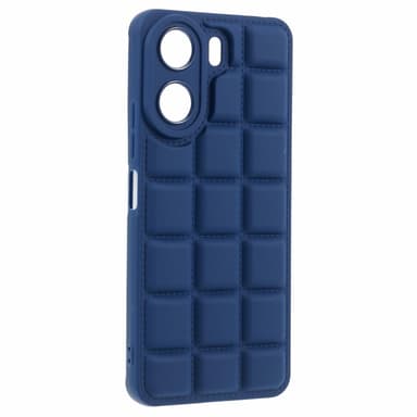 SKALO Xiaomi Redmi 13C 4G Puffer Bumper TPU-Skal - Mörkblå