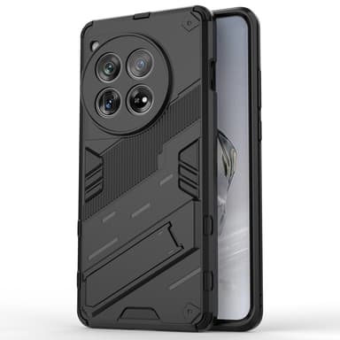 SKALO OnePlus 12 5G Armor Hybrid BIBERCAS Skal - Svart