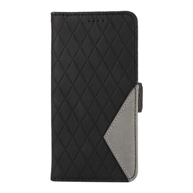 SKALO Xiaomi 14 5G Quiltat Plånboksfodral - Svart